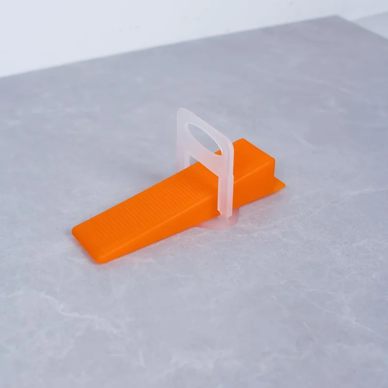Modern 100pcs Tile Leveling System with 1/1.5/2/2.5/3mm Gaskets Wedge Wall Floor Tile Lifting Tool Accessories