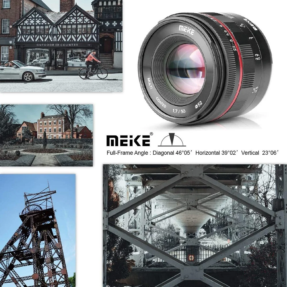 Meike 50 millimetri f1.7 Messa A Fuoco Manuale Full Frame Lens per Fuji X mount X-A1 X-A10 X-A2 X-A3 X-T1 X-T3 X-T10 X-T2 X-T20 X-T30 X-Pro1 X-T4