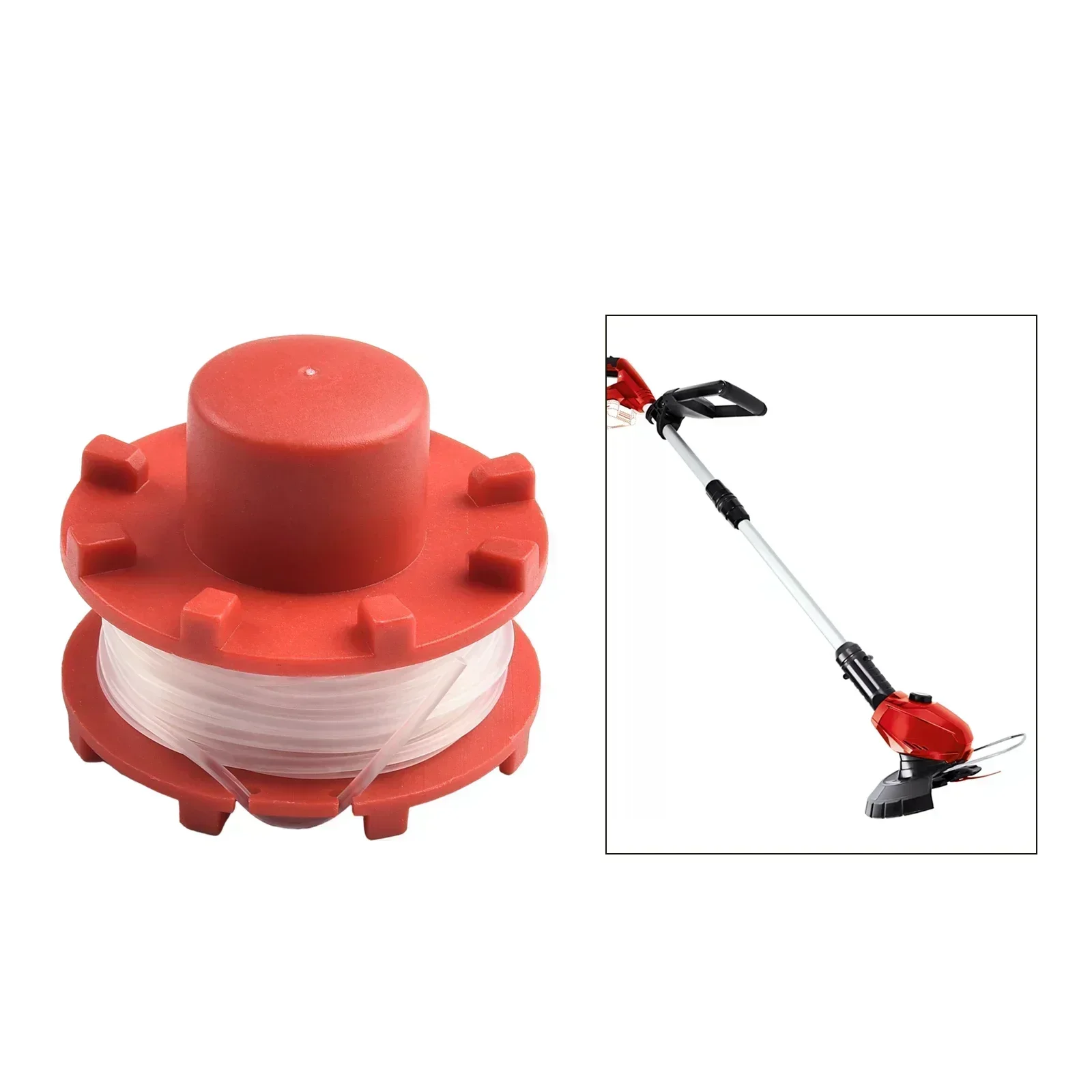 Reliable Grass Trimmer Accessory For Einhell GECT 3630 Li E Replacement Line Spool 8m Nylon Thread Easy To Install