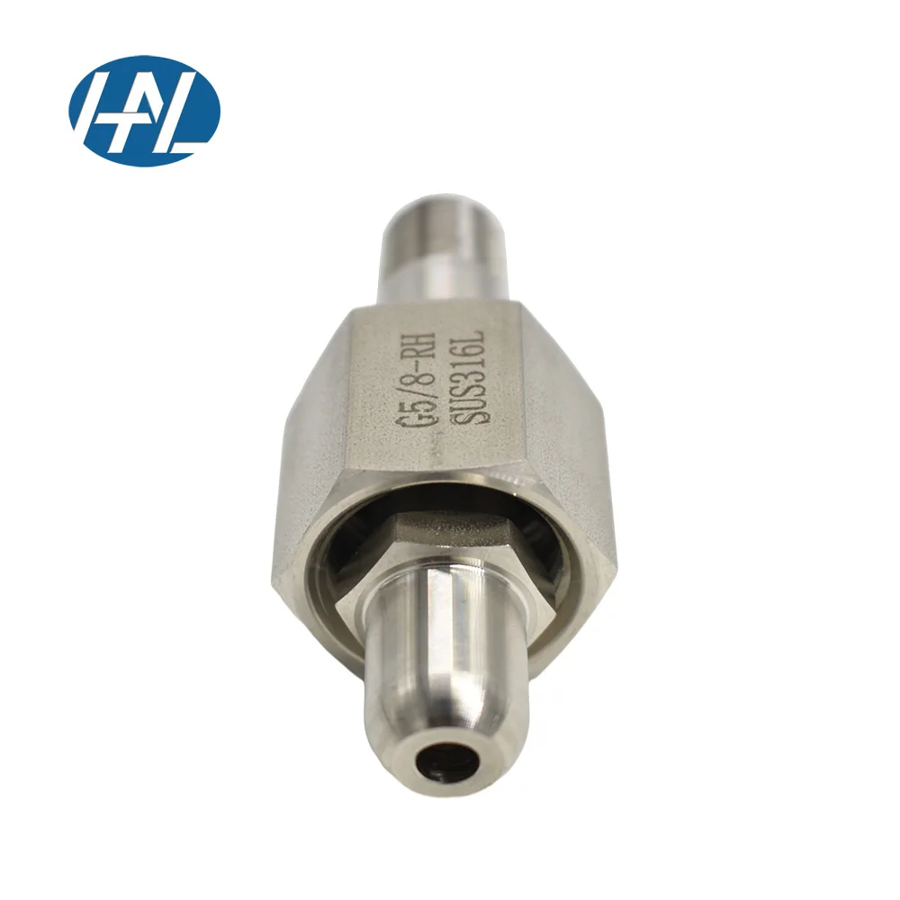 1/4'' 스테인리스 스틸 316 SS316 CGA320 가스 실린더 피팅 커넥터