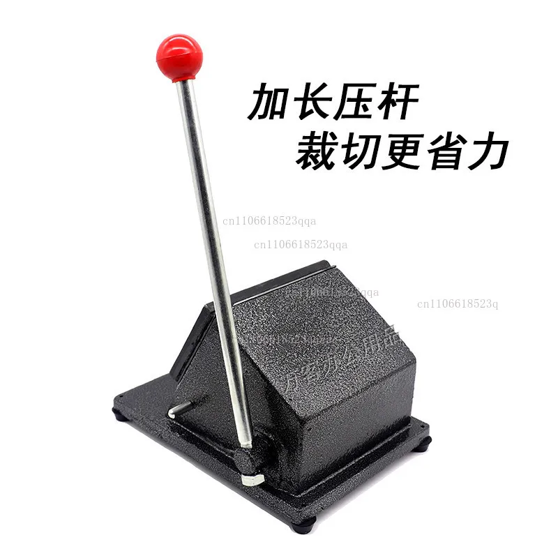 Heavy duty rounded corner PVC business card punch card machine driver's license photo card cutting machine 88X60 cutter