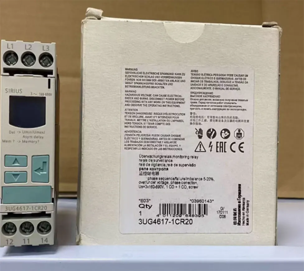 

Brand New 3UG4617-1CR20 Warranty One-year