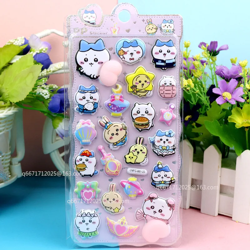 

Горячая кавайная мультяшная 3d пердежная стерео наклейка стереоскопическая милая животная снимает стресс наклейки Diy Декор наклейки поставки