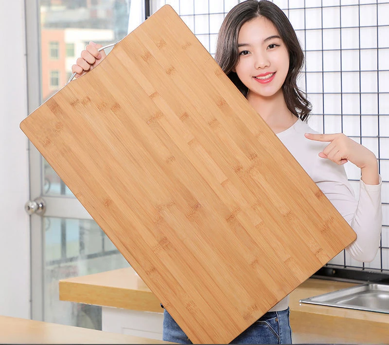 Chopping Board Household "panel Large Cutting Board Solid Wood Kitchen Supplies Bamboo Chopping Board and Dough Kneading