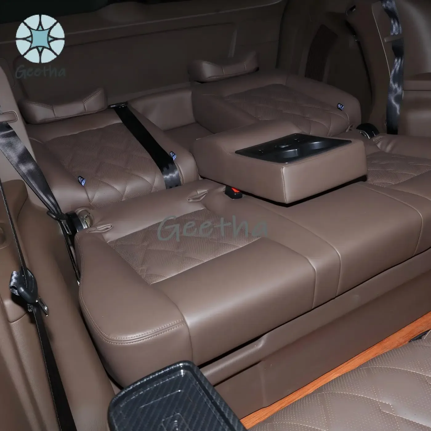 

Custom VIP MPV 3-Person Leather PU Luxury Adjustable Auto Seats Modified Car Seats for GL8