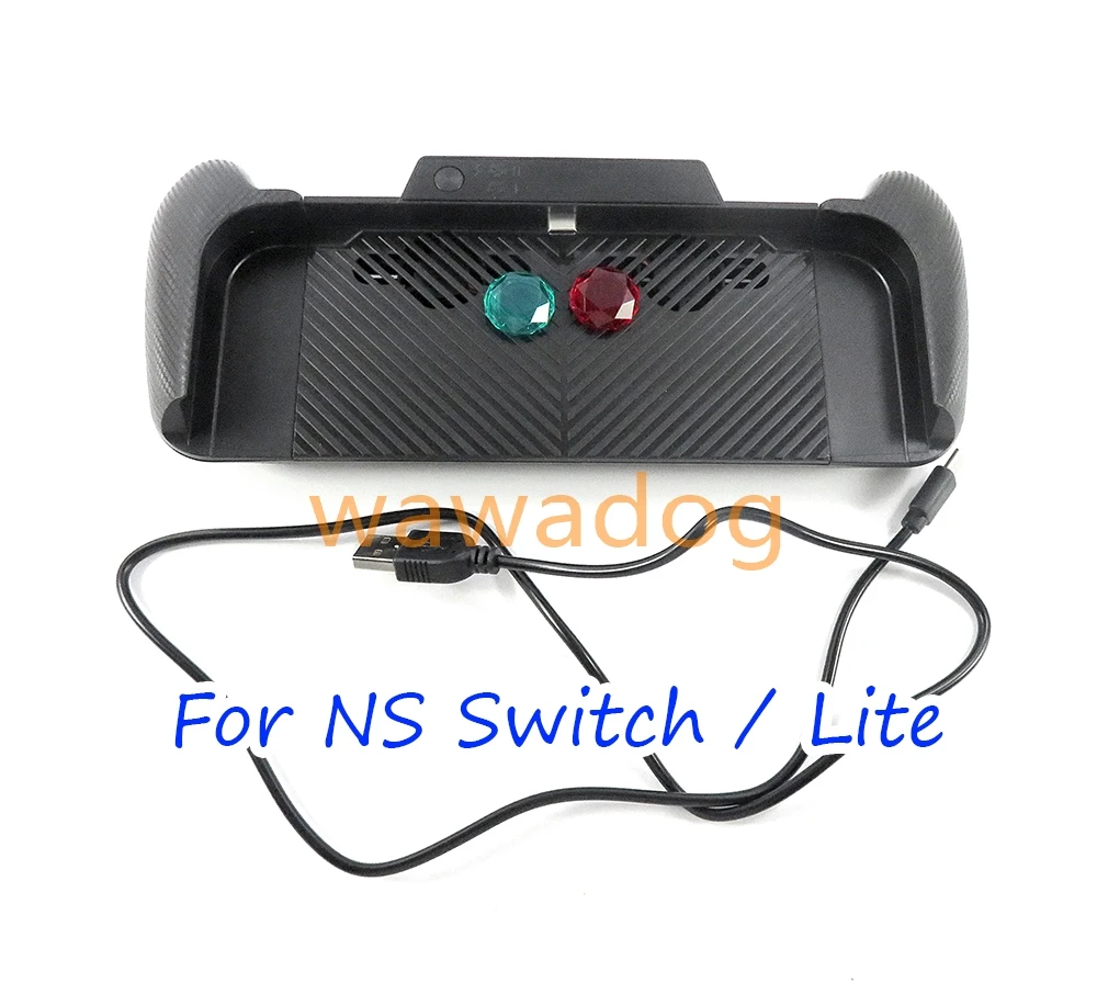 1set Cooling Charging Grip for Nintendo Switch and Switch Lite Universal Accessories Works Charger Grip and Foldable Stand