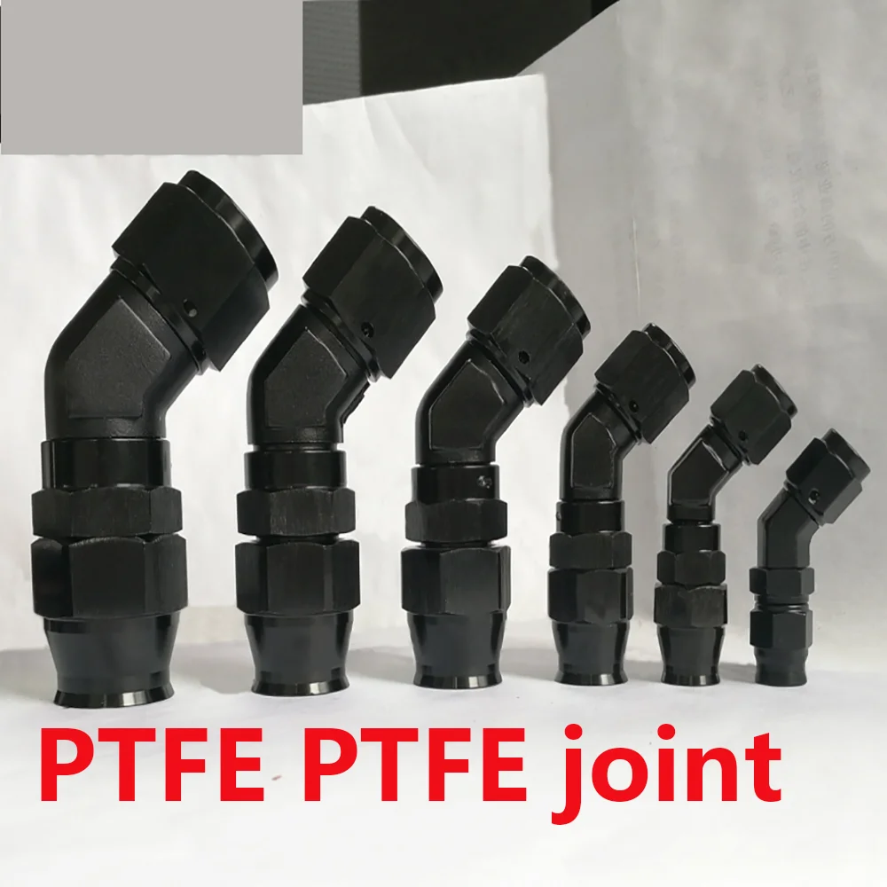Automotive Modification Parts, High-Pressure Leak Proof Forged PTFE Pipes, PTFE Oil Cooler Oil Pipe Joints, Oil Cooling Joints
