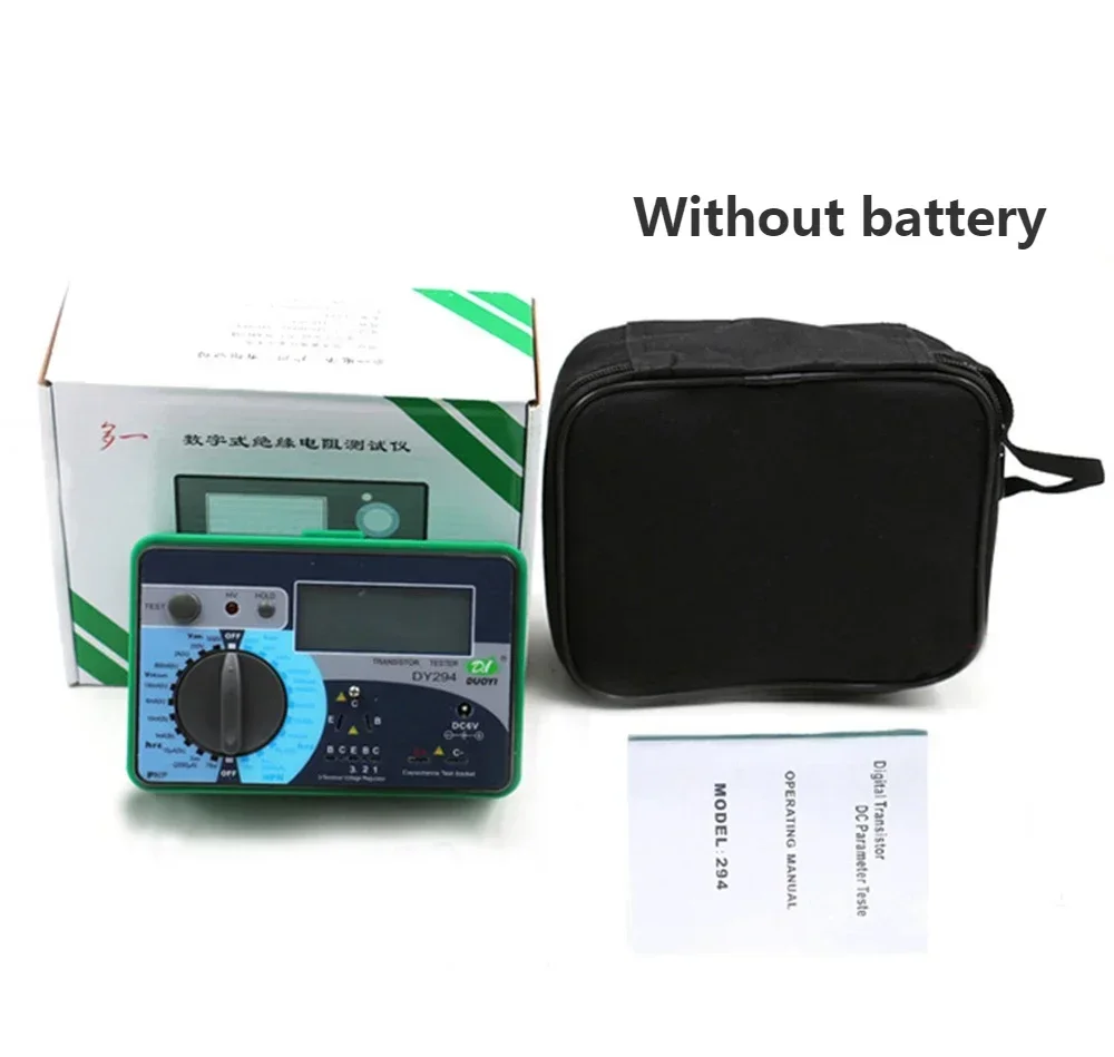 Sensitive Stable DUOYI DY294 Digital Transistor DC Parameter Tester Capacitance Withstand Voltage Value Field-effect Transistor