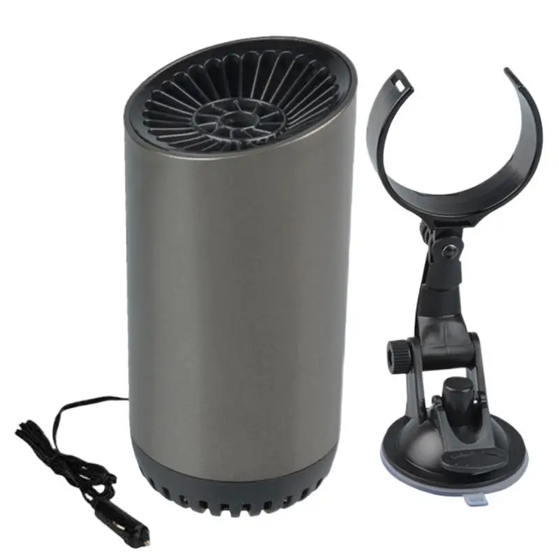 

For Refer To Description Portable Electric Heater For Car Fast Heating Window Defroster Portable 12V Car Heater Cup Shape