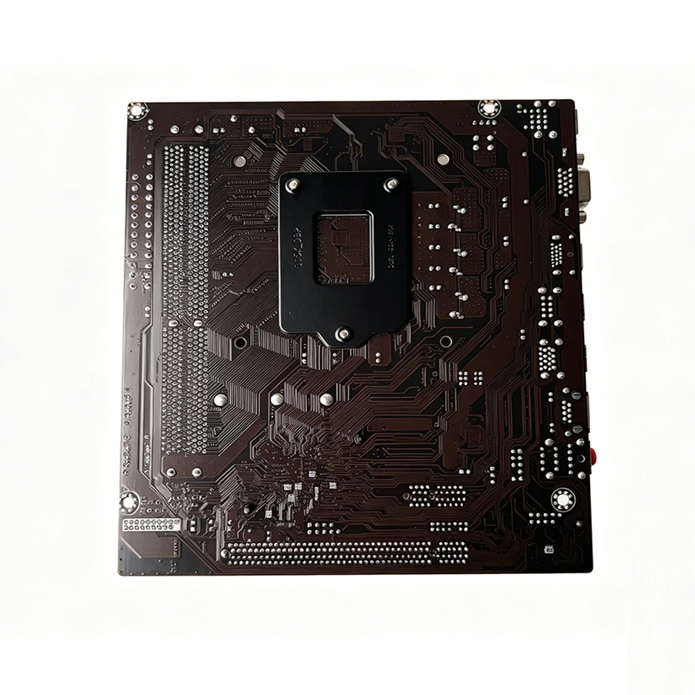 KONALET H61 Motherboard LGA 1155 DDR3 Dual Channel 2 DIMM Desktop Mainboard Support NVMe M.2 SSD Intel I3 I5 I7 CPU VGA HDMI view 2