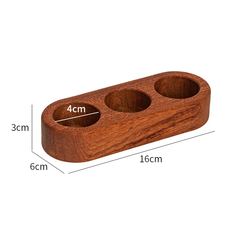 Wooden base Porous display rack Experimental test tube rack Essential oil bottle base Solid wood base