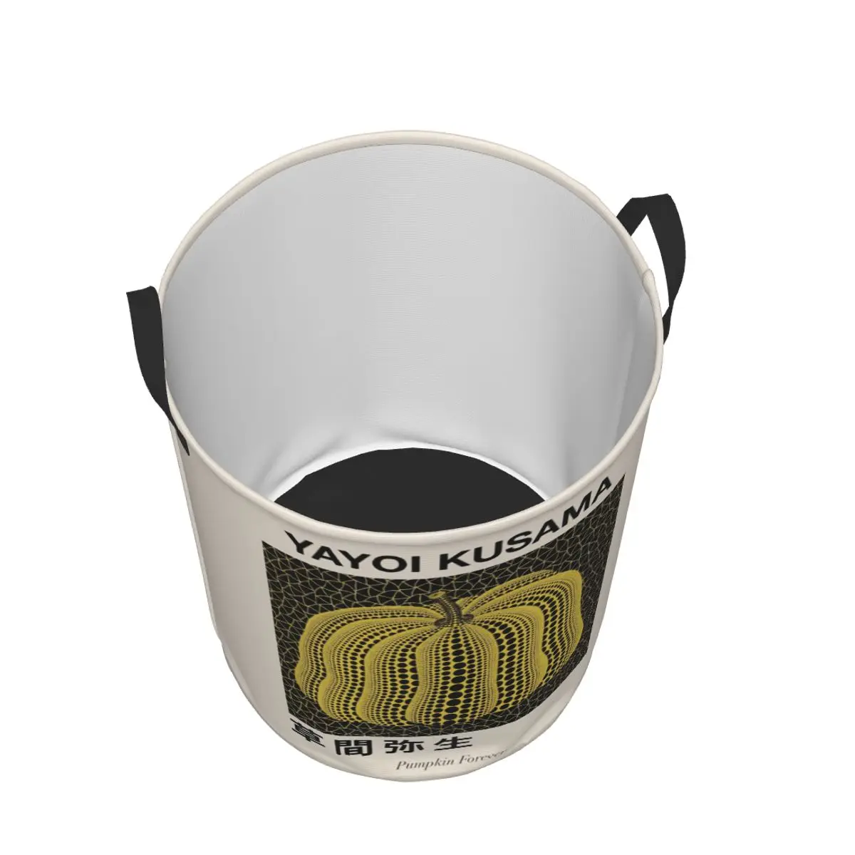 سلة غسيل Yayoi Kusama Pumkin إلى الأبد ، فن تجريدي قابل للطي ، سلة ألعاب ، سلة تخزين لحضانة الأطفال ، مخصصة