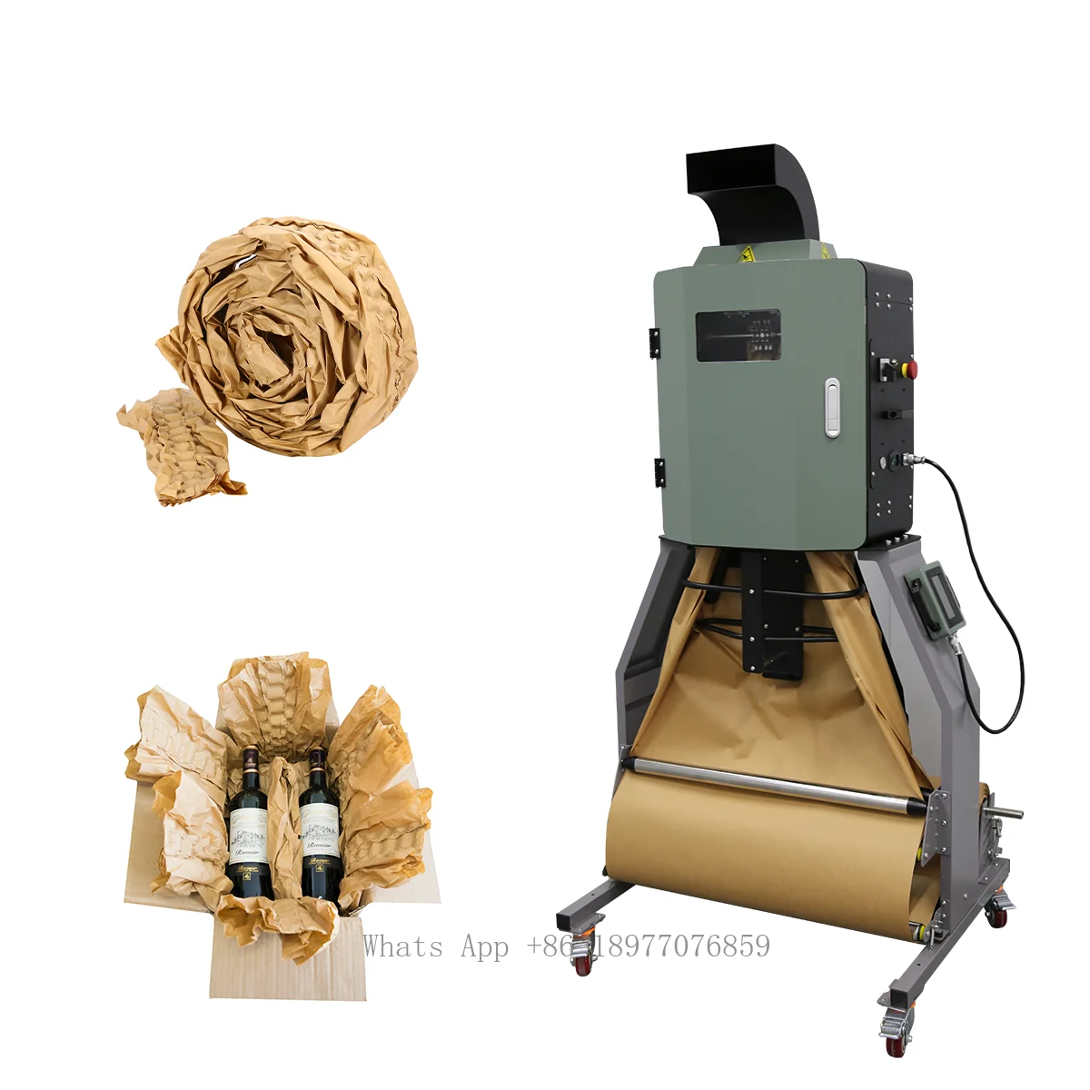 Durable And Sturdy Kraft Paper Void Machine Kraft Paper Cushion Machine Paper Void Fill Machines