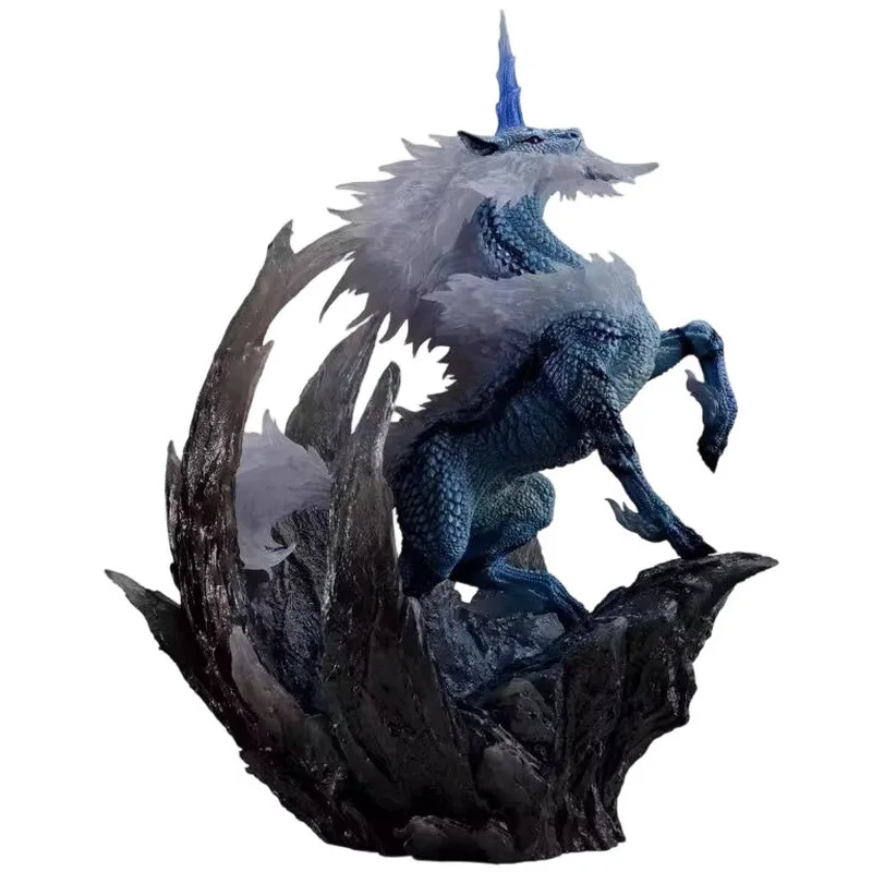 

Monster Hunter Figure Kirin Dragon 22cm PVC CFB Anime Game Collectible Model Statue for Gift Home Decor Office Display
