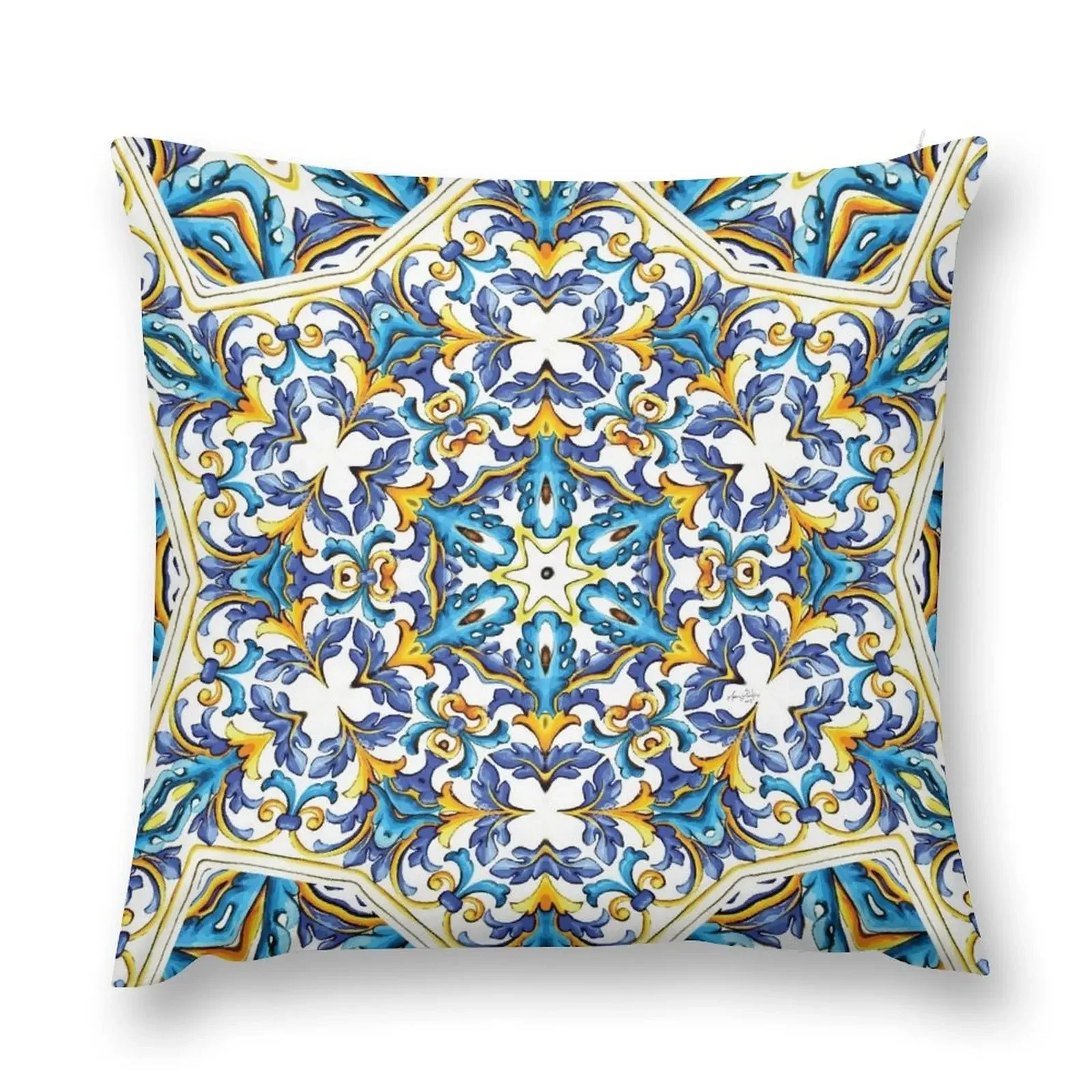 Sicily Style Throw Pillow Sofa Cushions Sofa Cushions Cover pillow