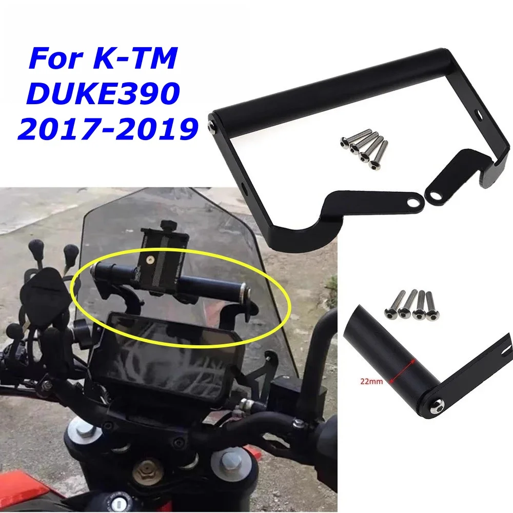 Soporte de teléfono para motocicleta, placa de navegación GPS, soporte para K-TM DUKE390 DUKE-390 DUKE 390 DUKE-390 2017 2018 2019