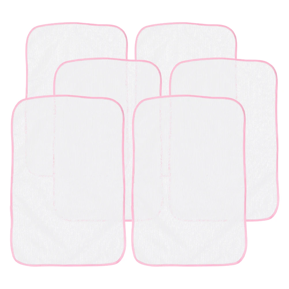 

6 Pcs 90x40cm Pink Protective Mesh Pad Table Ironing Ironing Cloth Board Cover Steam Guard Home Use Board Cover