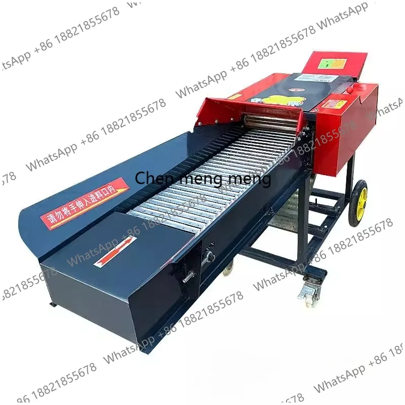 New type of forage guillotine, silk kneader, green feed household breeding, straw, electric lawn mower 2