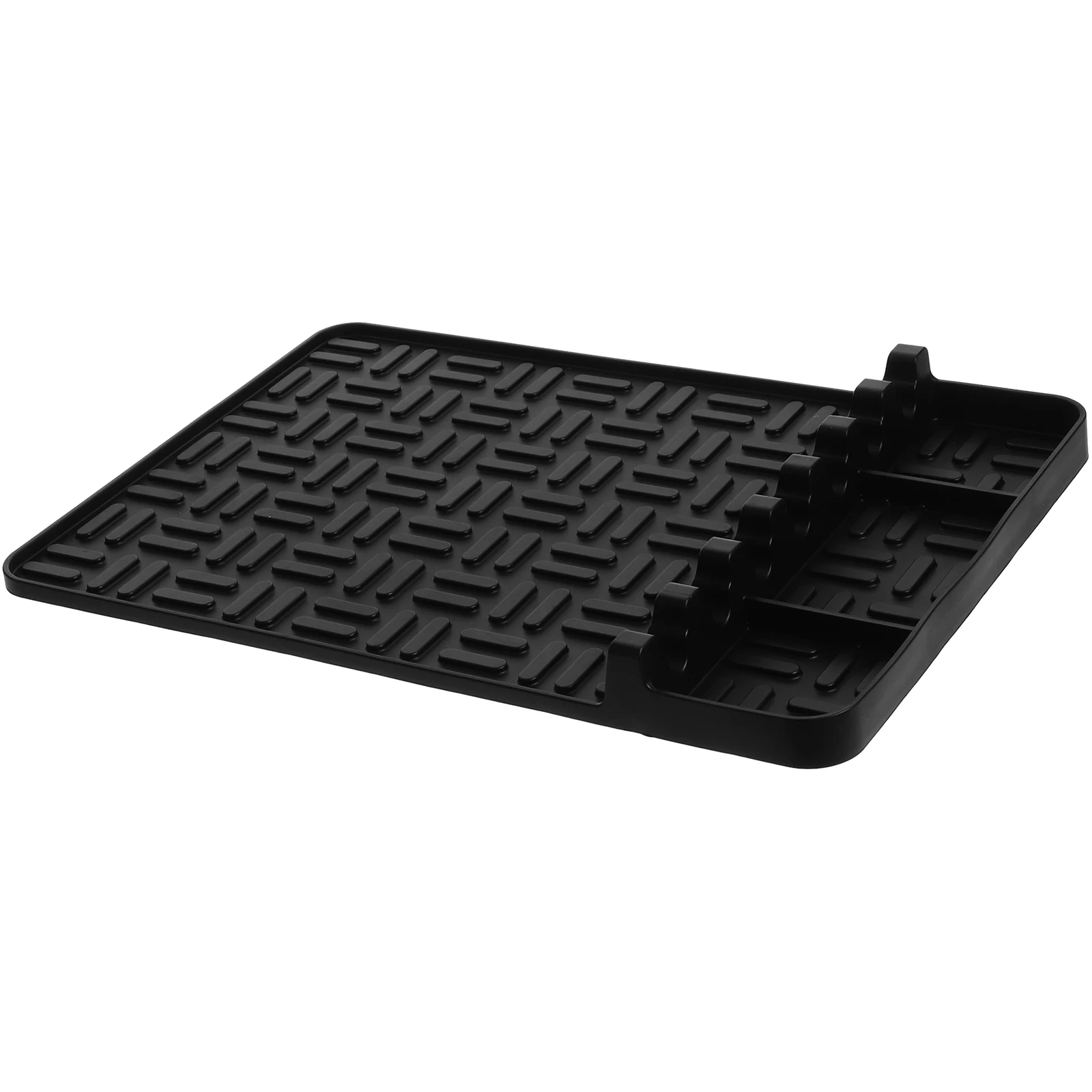 

Bbq Grill Side Shelf Mat 20X15Inch Silicone Kitchen Counter Utensil Rest Griddle Tools Organizer Grill Tool Storage Mat