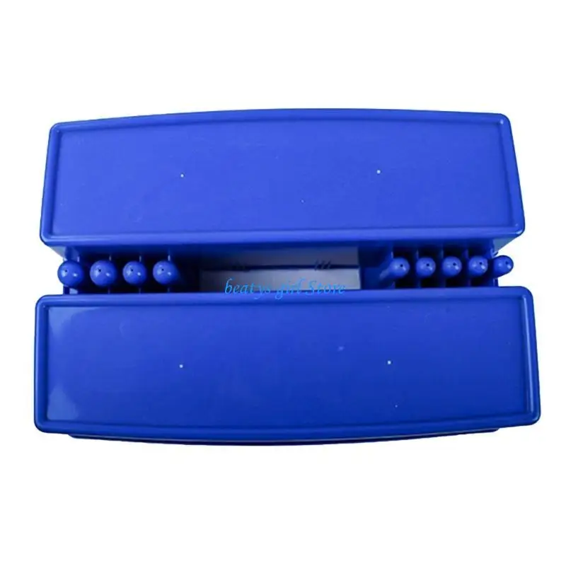 

C7AB Reagent Bottle Storage Box with Portable Handle Chemistry Experiment Organizers