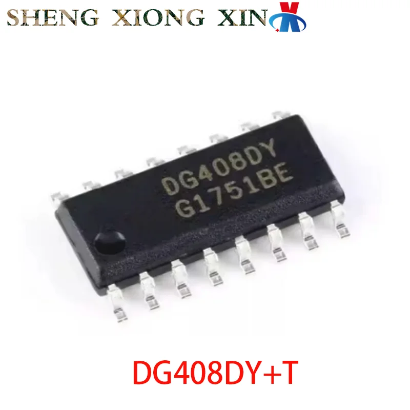 10pcs/lot 100% NEW DG408DY+T 16-SOIC Switch, Multiplexer, Demultiplexer DG408DY 408 Integrated Circuit