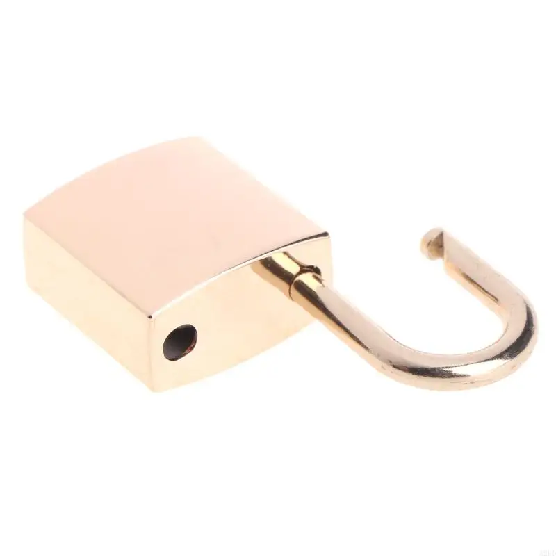A2UD Mini Square Archaize Candars con metal llave para bloqueo joyero inicio deseos candado decorativo para