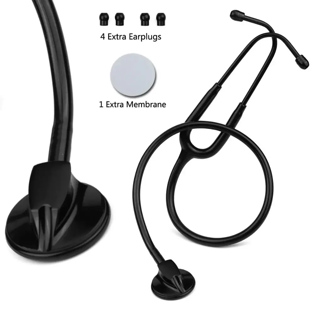 

Professional Doctor Medical Stethoscope Heart Lung Cardiology Single Head Stethoscope Nurse Student Vet Medical Equipment Device