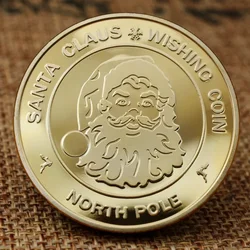 Souvenir Coin Merry Christmas Commemorative Coins Collection Metal Crafts