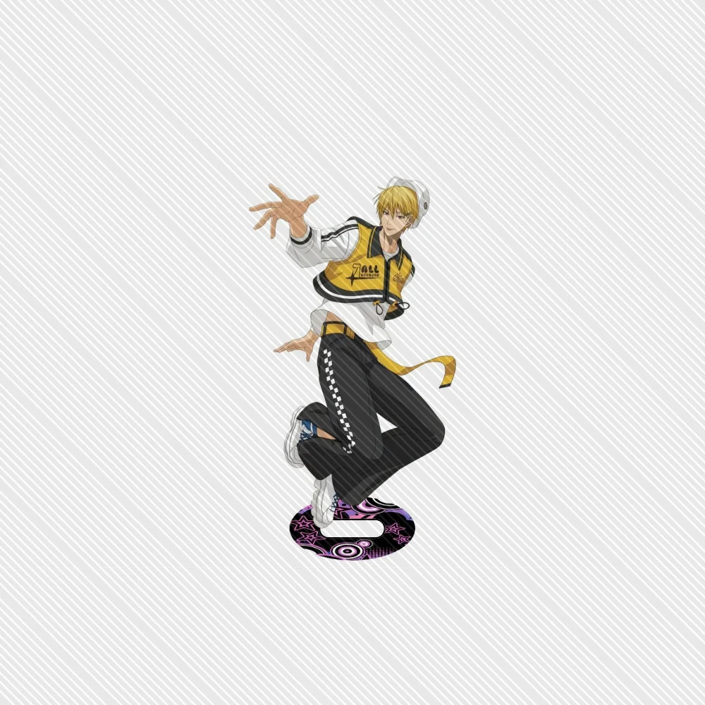 Anime Kuroko's Basketball 15cm stand Model Keychain  Meguru Chigiri Hyoma Birthday Tabletop Decoration Christmas Gift