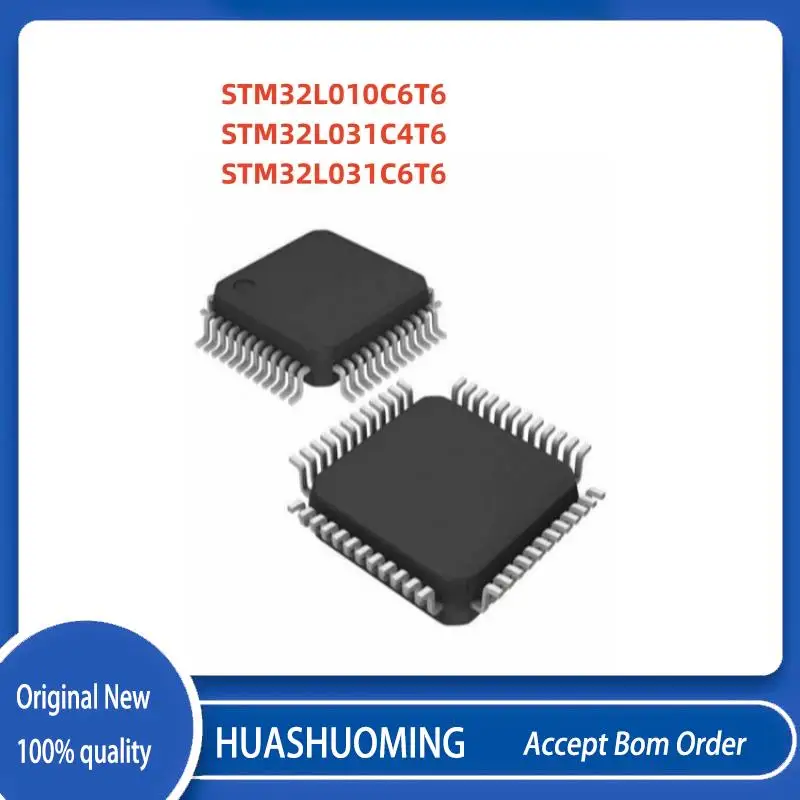 NEW 2Pcs/Lot  STM32L010C6T6  STM32L031C4T6  STM32L031C6T6  STM32L010  STM32L031 LQFP-48