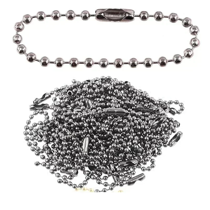 Ball Bead Chains for DIY Bracelet Making Accessorise