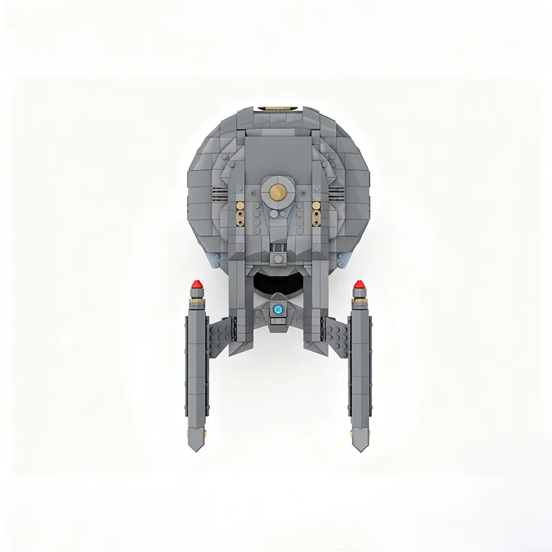 968pcs MOC Enterprise NX Midi Schaal Star Trek Ruimte Model Bouwstenen Architectuur Kerstcadeaus DIY Creatief Speelgoed Idee