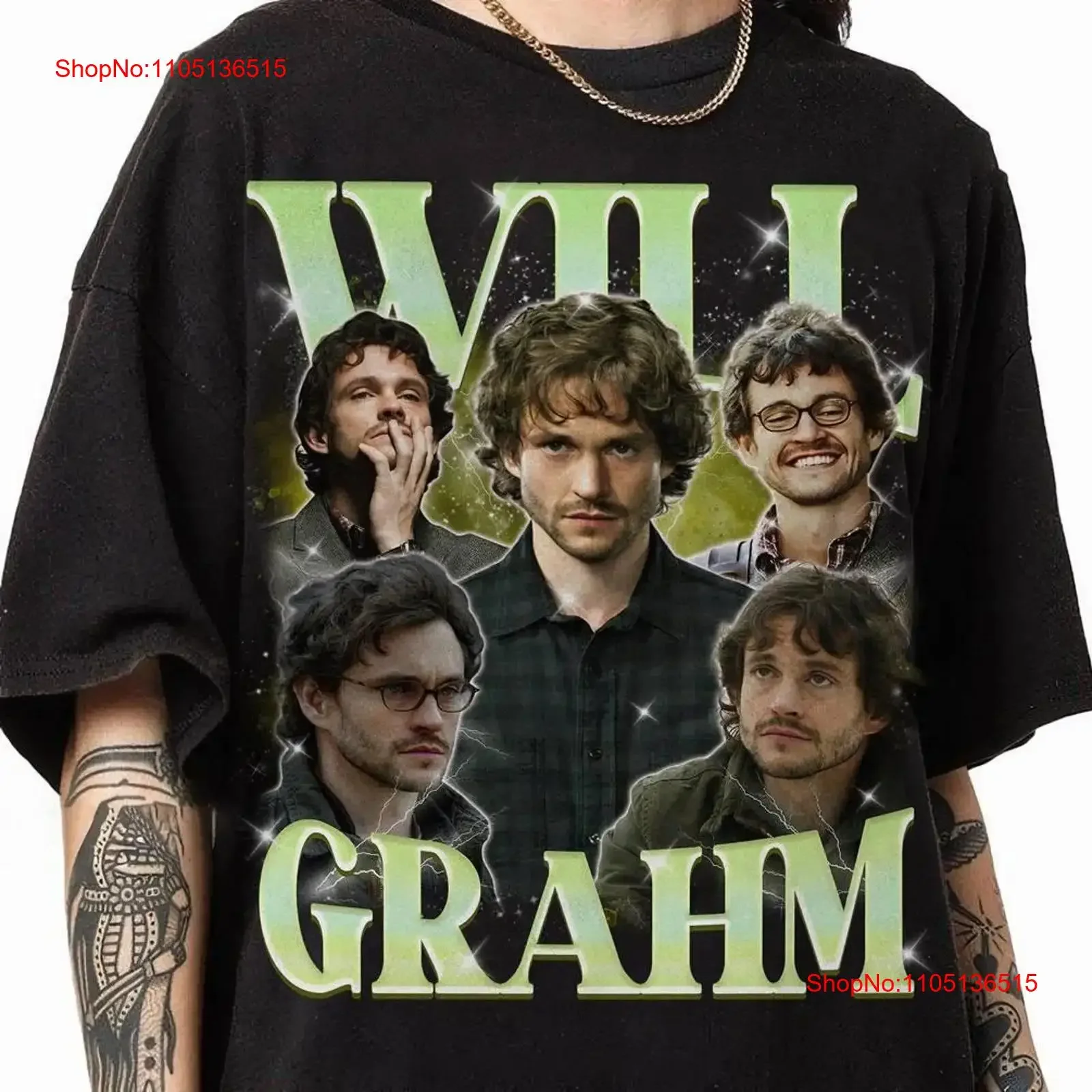 Vintage Will Grahm Homage T Shirt Bootleg S vintage Washed Casual Stretched designer clothes Slightly streetwear Unisex