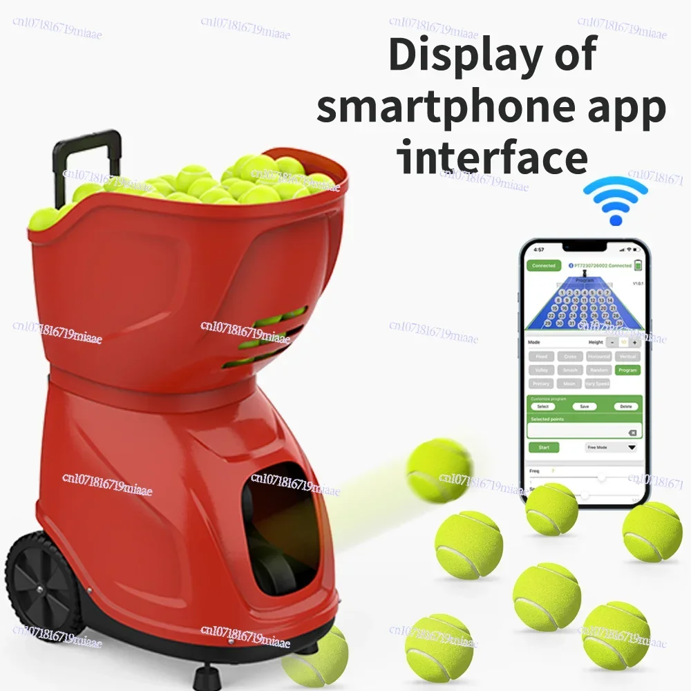 

Professional version of smart tennis serve machine single-player serve machine tennis trainer