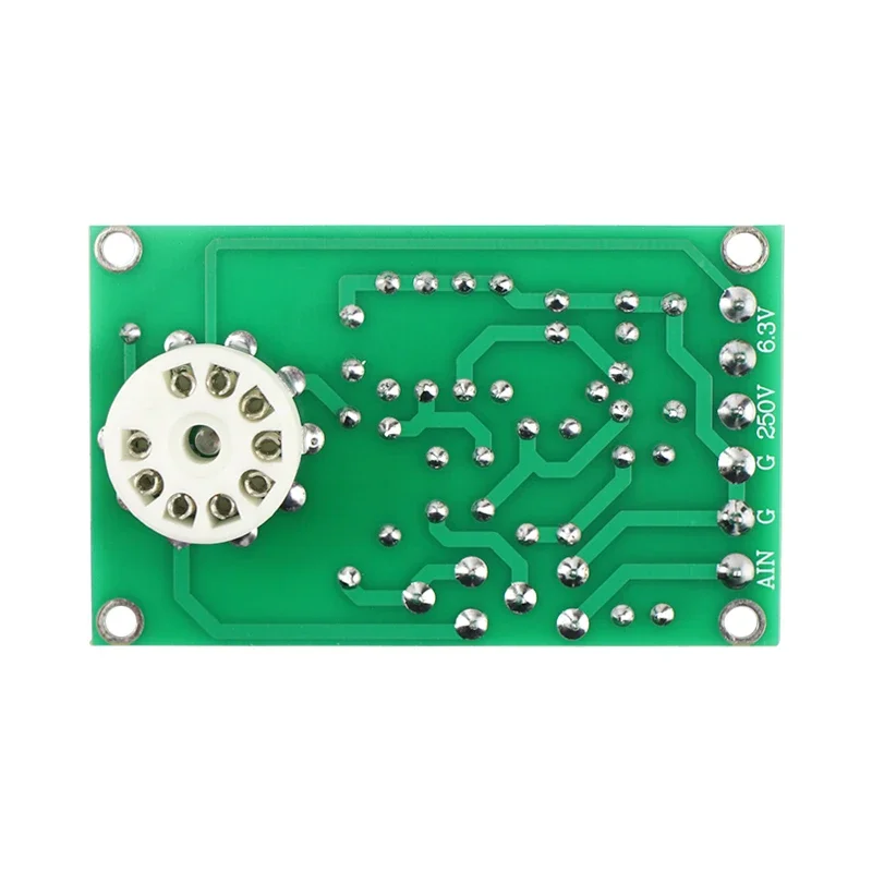 Amplificador de tubo electrónico 6E1, indicador de nivel, placa de accionamiento, amplificador de sintonización de fluorescencia de ojo de gato,