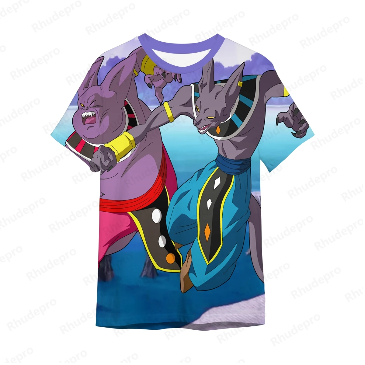 

2025 Men's T-Shirt Dragon ball Boy Girl Goku Oversized Streetwear Hip Hop Shirts Children's Tops 5XL Gift New Trend T-shirts