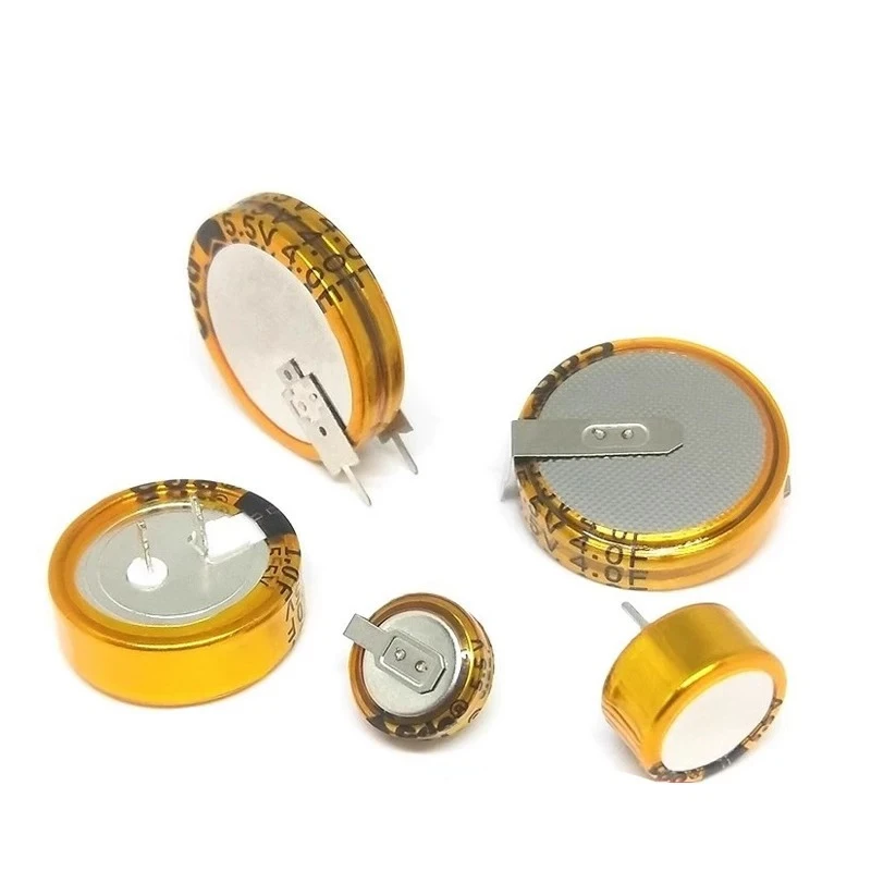 5pcs C V H Series Vertical and Horizontal Capacitors: 5.5V 0.1F 0.22F 0.33F 0.47F 1F 1.5F