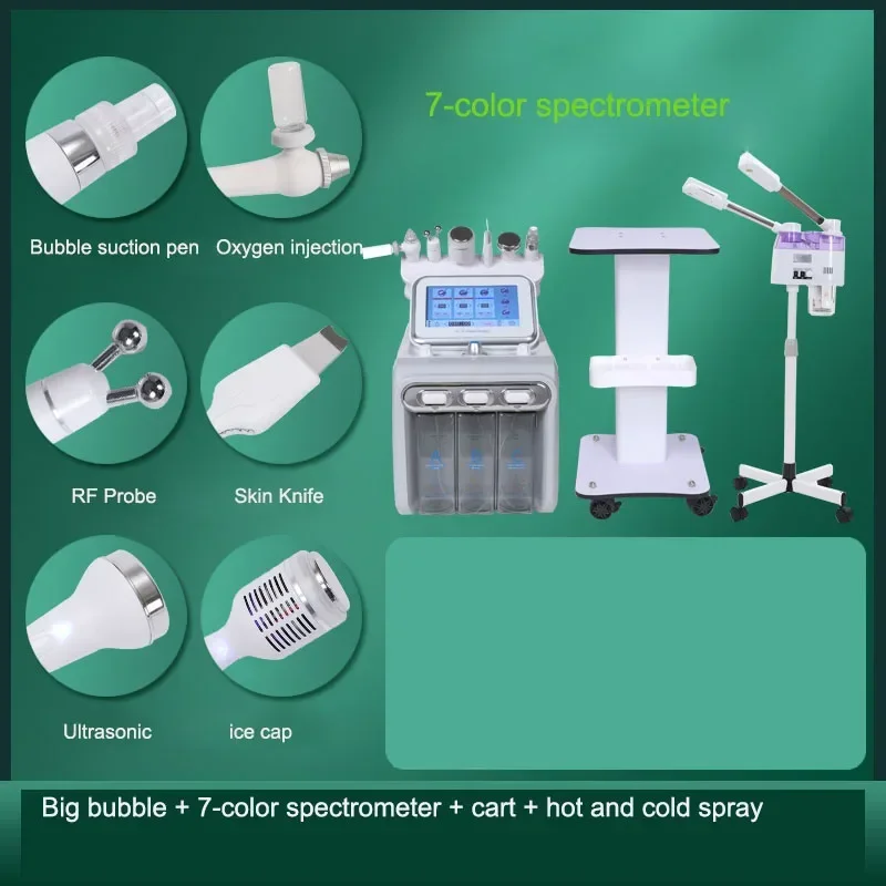 Hydrogen Oxygen Bubble Beauty Instrument Beauty Salon Special Cleaning Instrument Korea Large Bubble Skin Oxygen Injection Face