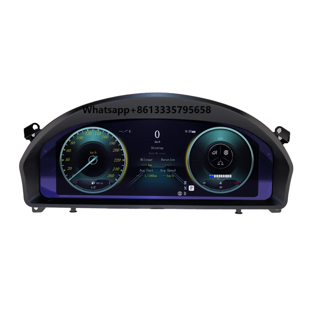 

Digital Cluster Virtual Cockpit for Mercedes Benz E Coupe W207 2009-2015 Car Upgrade Refit Dashboard Player Speed Meter Screen