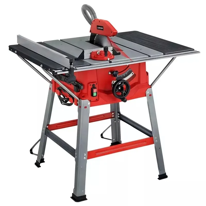

Multifunctional 10-Inch Table Saw Circular Wood Cutting Machine for Melamine Solidwood Board for Woodworking Panel Saw Work