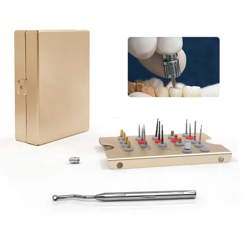 Dental Screw Remover Kit Implanted Bit Holder and Sterilization Box Dental Implant Instruments