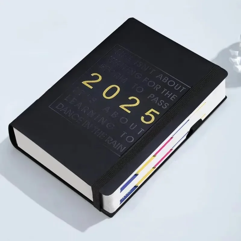 2025 One Day One Page Daily Planner – Your Ultimate Gift 2025 Programme in English 365 Day Planner Time Efficiency Manual