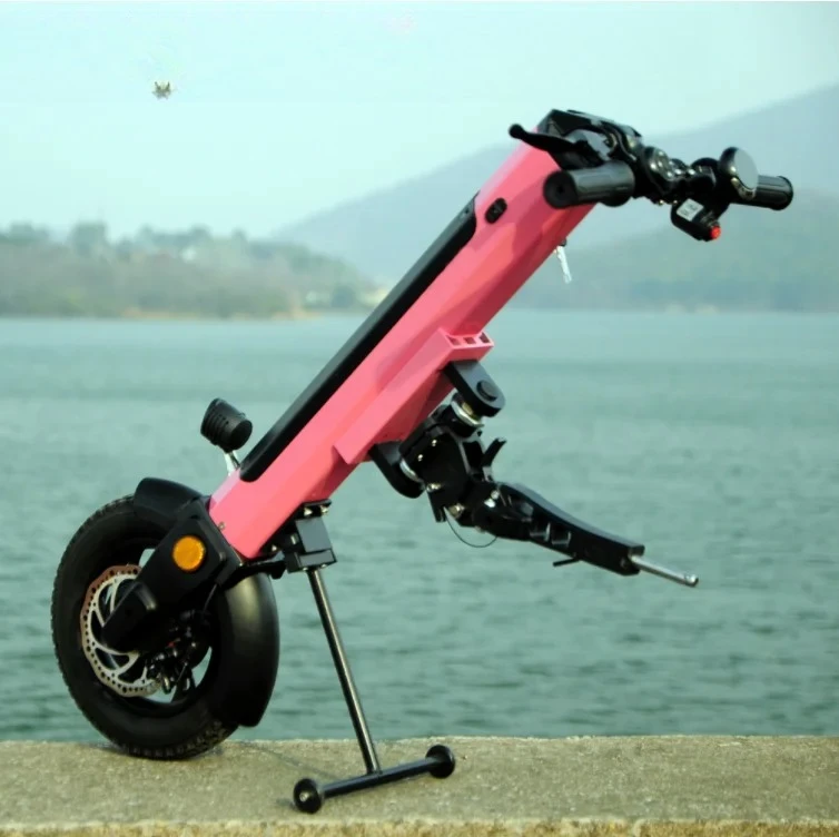 

Hot-Selling 12Inch Manual Wheelcahir Attachments Handcycle 36V 350W Electric Handbike Sport Wheelchair Trailer