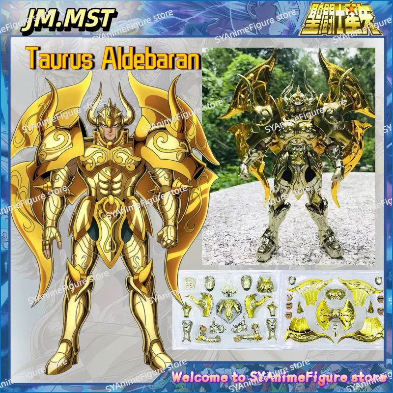 

In Stock JM.MST Saint Seiya Myth Cloth EX Taurus Aldebaran Soul of God Saint Knights of The Zodiac Action Figure Toys Gift