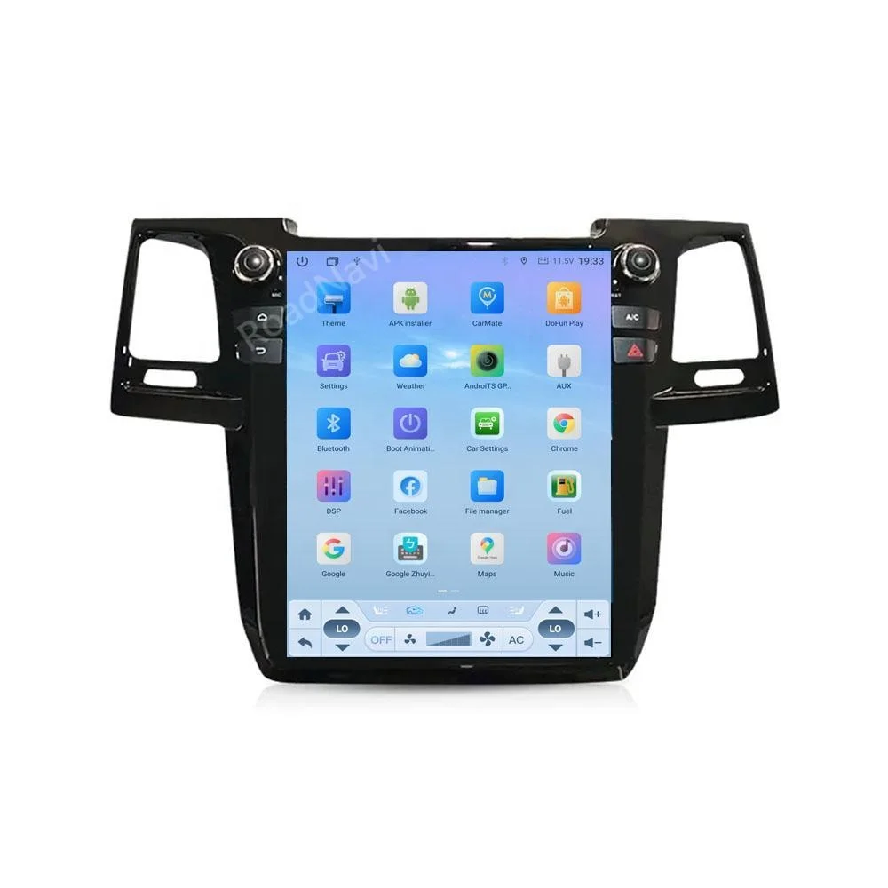 

12.1'' RoadNavi Car Multimedia Player for Fortuner Hilux Revo 2008-2015 Android Carplay GPS Navi 4G 360
