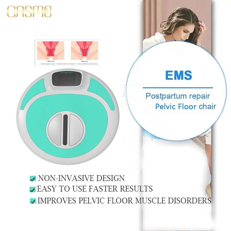 

EMS Pelvic Floor Chair Muscle Postpartum Postnatal kegel Exercise Repair Butt Lifting for men and women