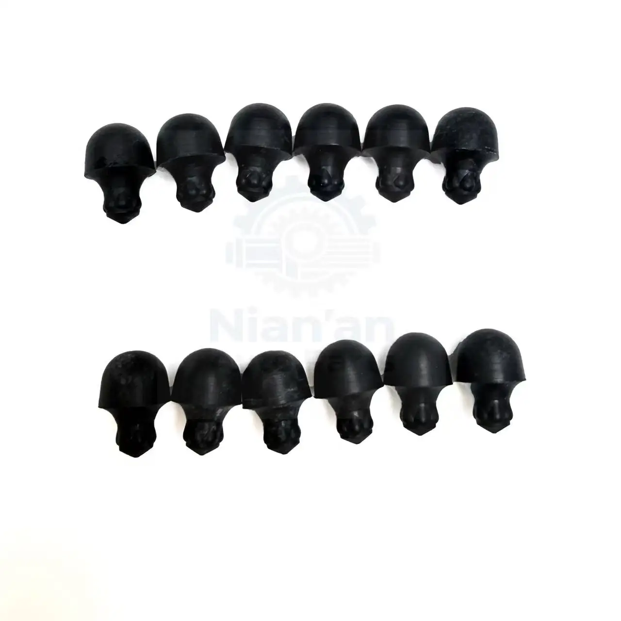 12Pcs 6HP19 Transmission Solenoid Valve Buffer Repair Kit - Rubber Granule Replacement, Compatible with BMW 3, 5, 7 Series