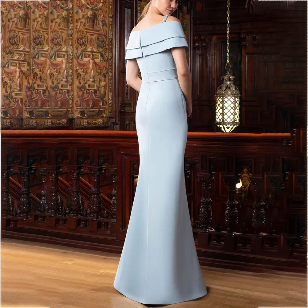 فستان سهرة مخصص مكشوف الكتفين - مراجعة Women'S Formal Dinner Wear وسعره