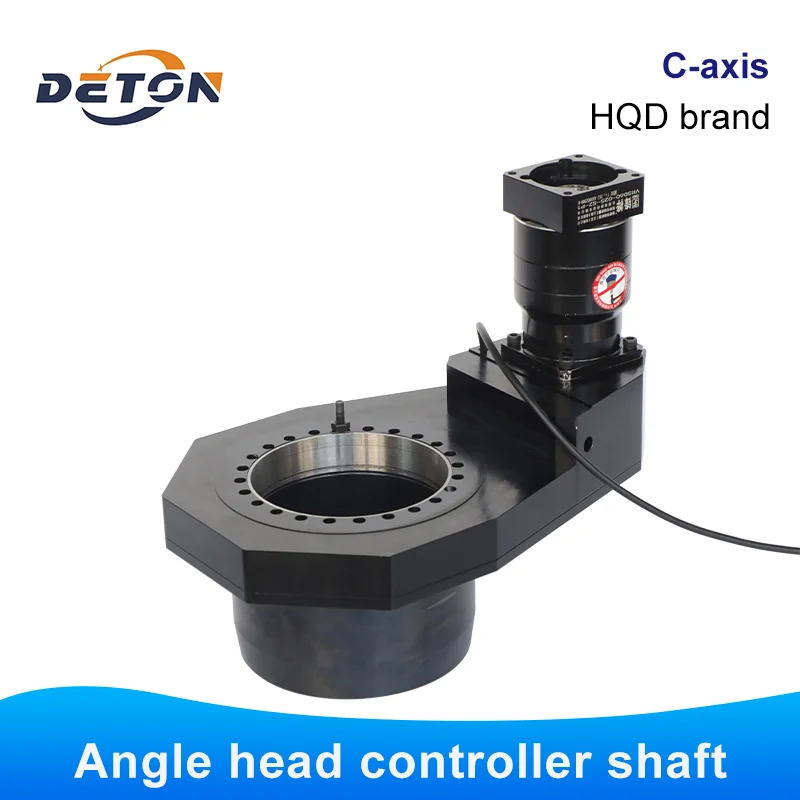 

Шпиндель для замены инструмента с воздушным охлаждением HQD, ось C с угловой головкой, можно вращать работу можно использовать для обработки фрезерного станка по дереву.