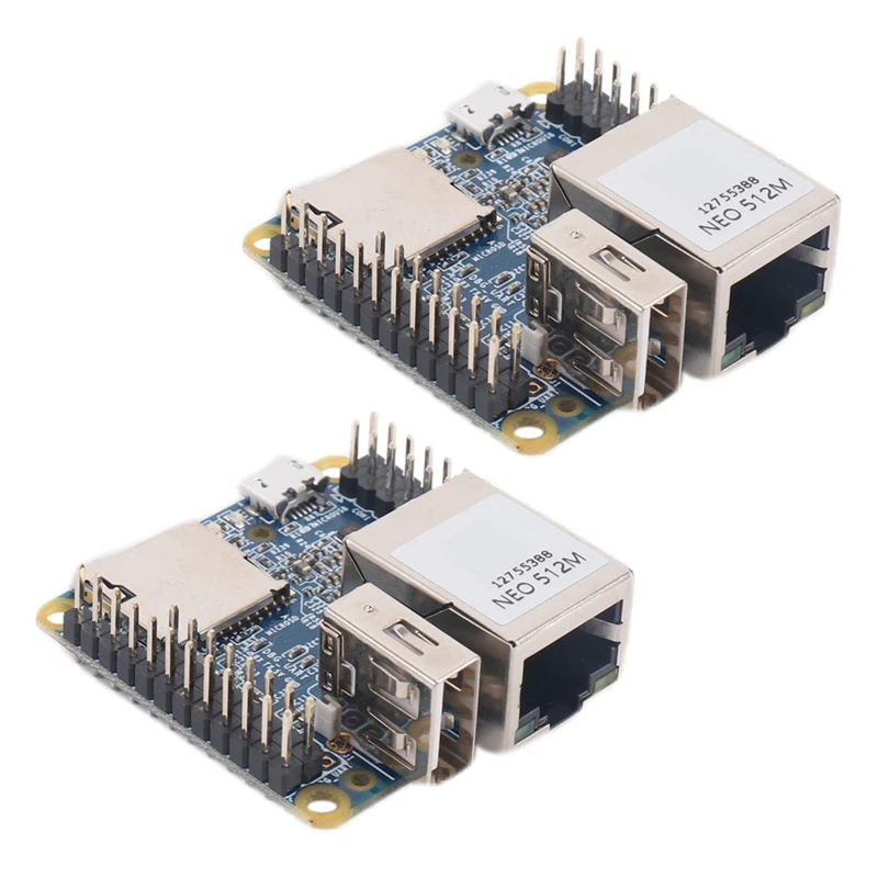 

2X Nanopi NEO макетная плата с открытым исходным кодом Allwinner H3 Super для Raspberry Pie Quad-Core Cortex-A7 DDR3